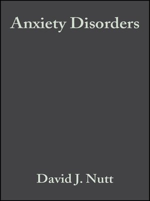 cover image of Anxiety Disorders
